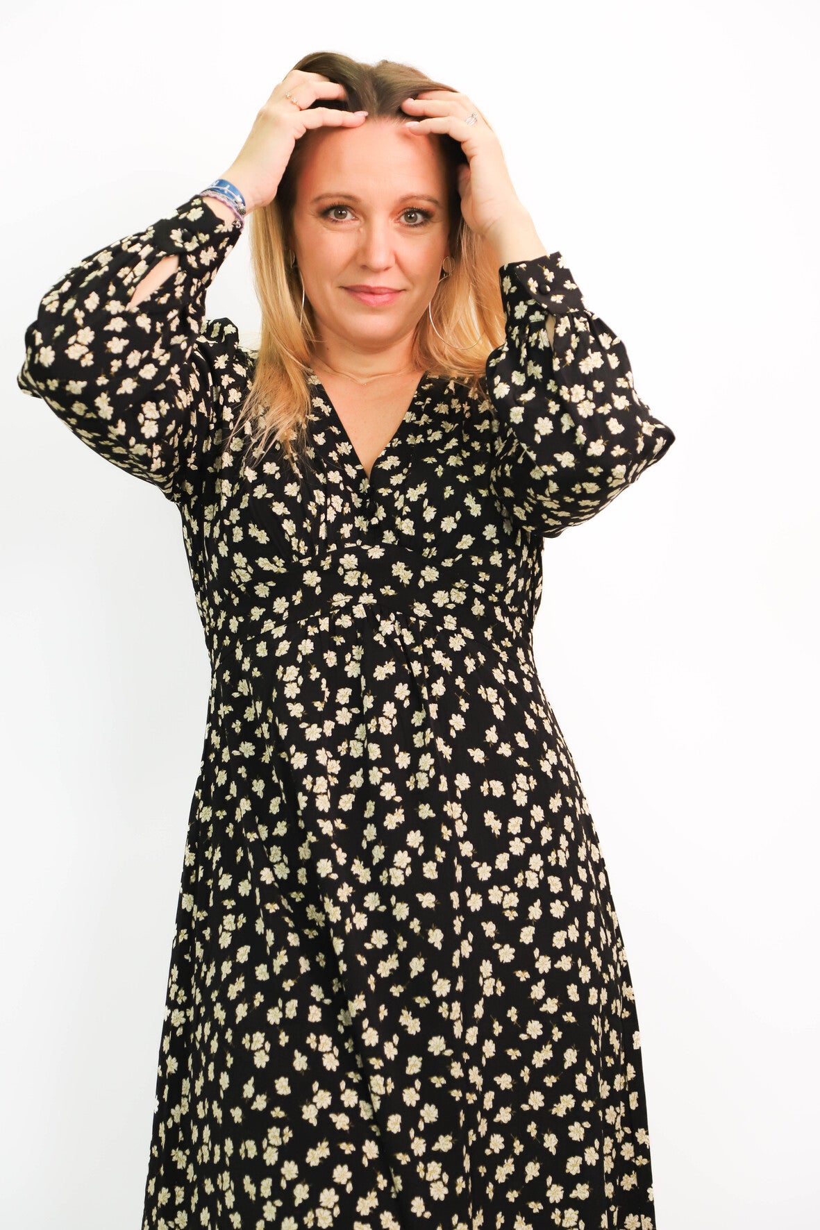 Robe longue noire Love & Co Taille M