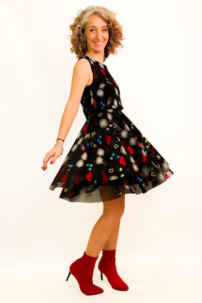 Robe noire Maje Taille S - NEUF