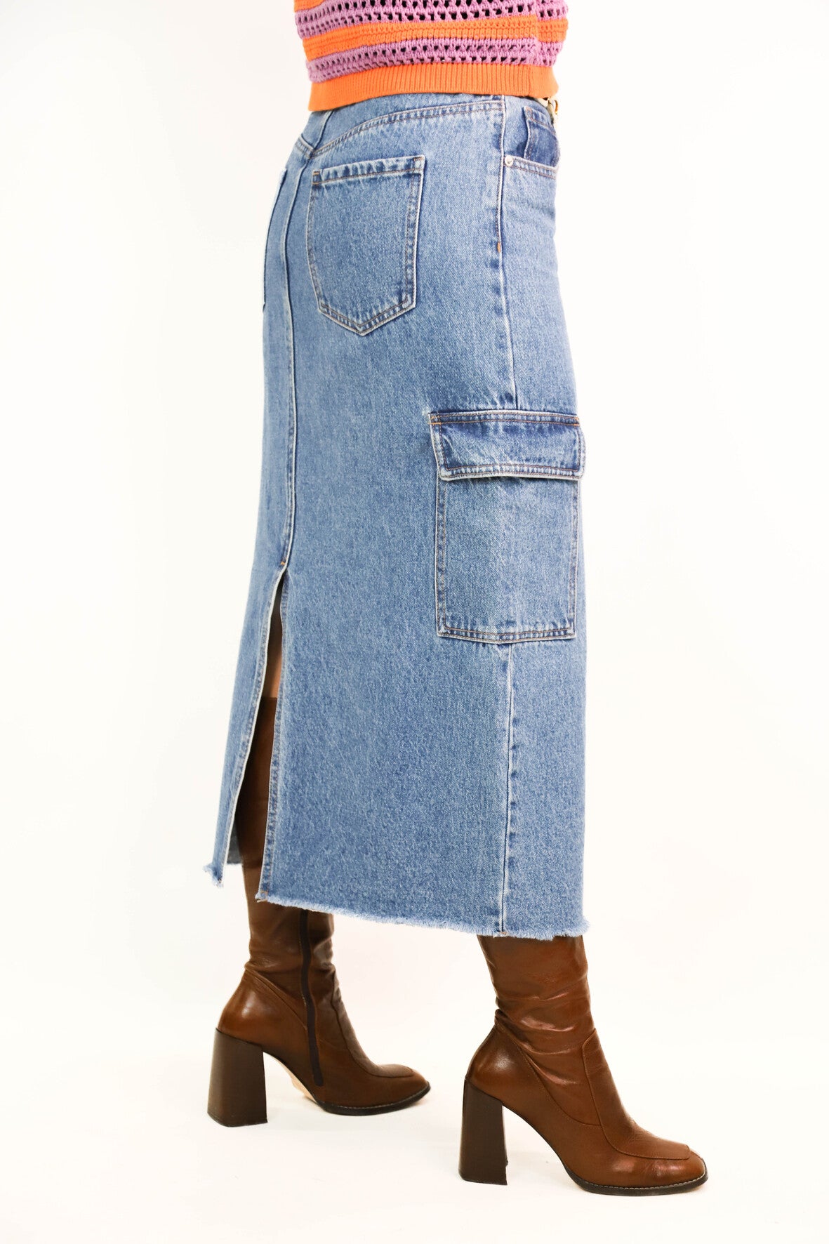 Jupe bleue Cache Cache Taille S