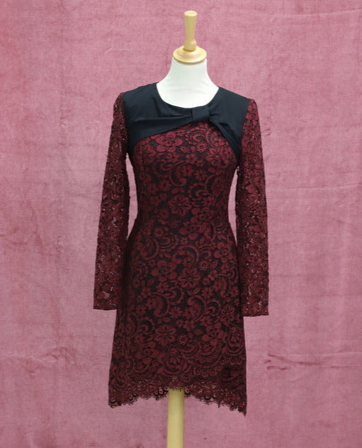 Robe bordeaux Claudie Pierlot Taille S - NEUF