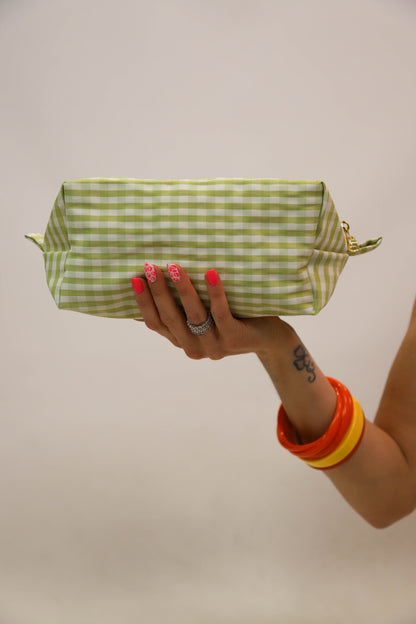 Trousse de toilette Vichy Fringuette La Ligne