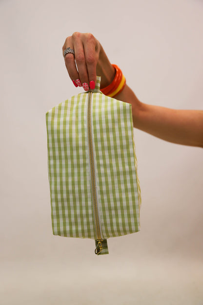 Trousse de toilette Vichy Fringuette La Ligne
