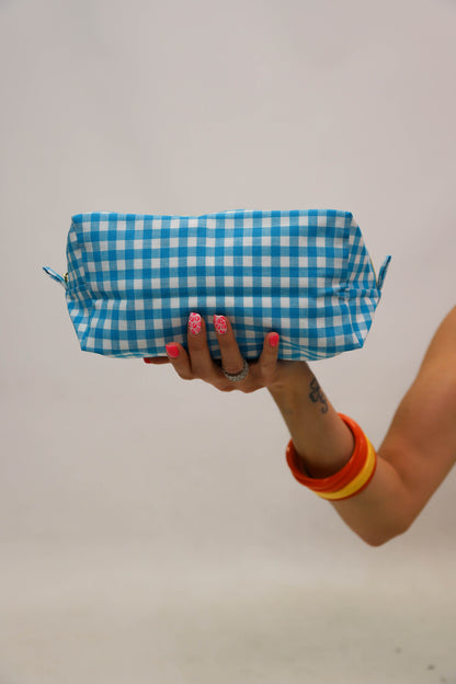 Trousse de toilette Vichy Fringuette La Ligne
