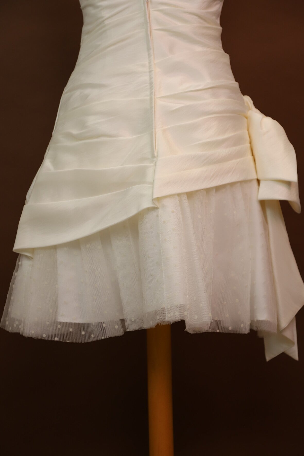 Robe courte de mariage blanche Cérémonia Taille XS