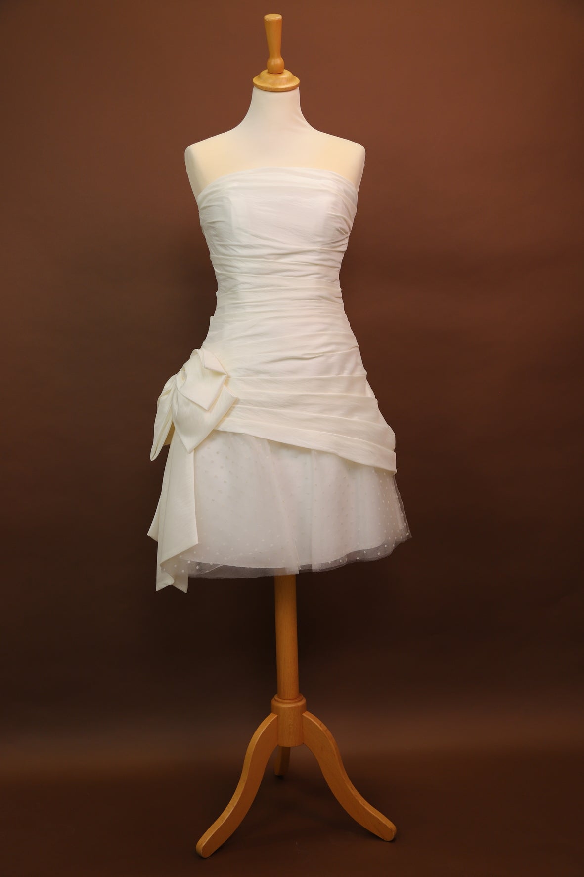 Robe courte de mariage blanche Cérémonia Taille XS