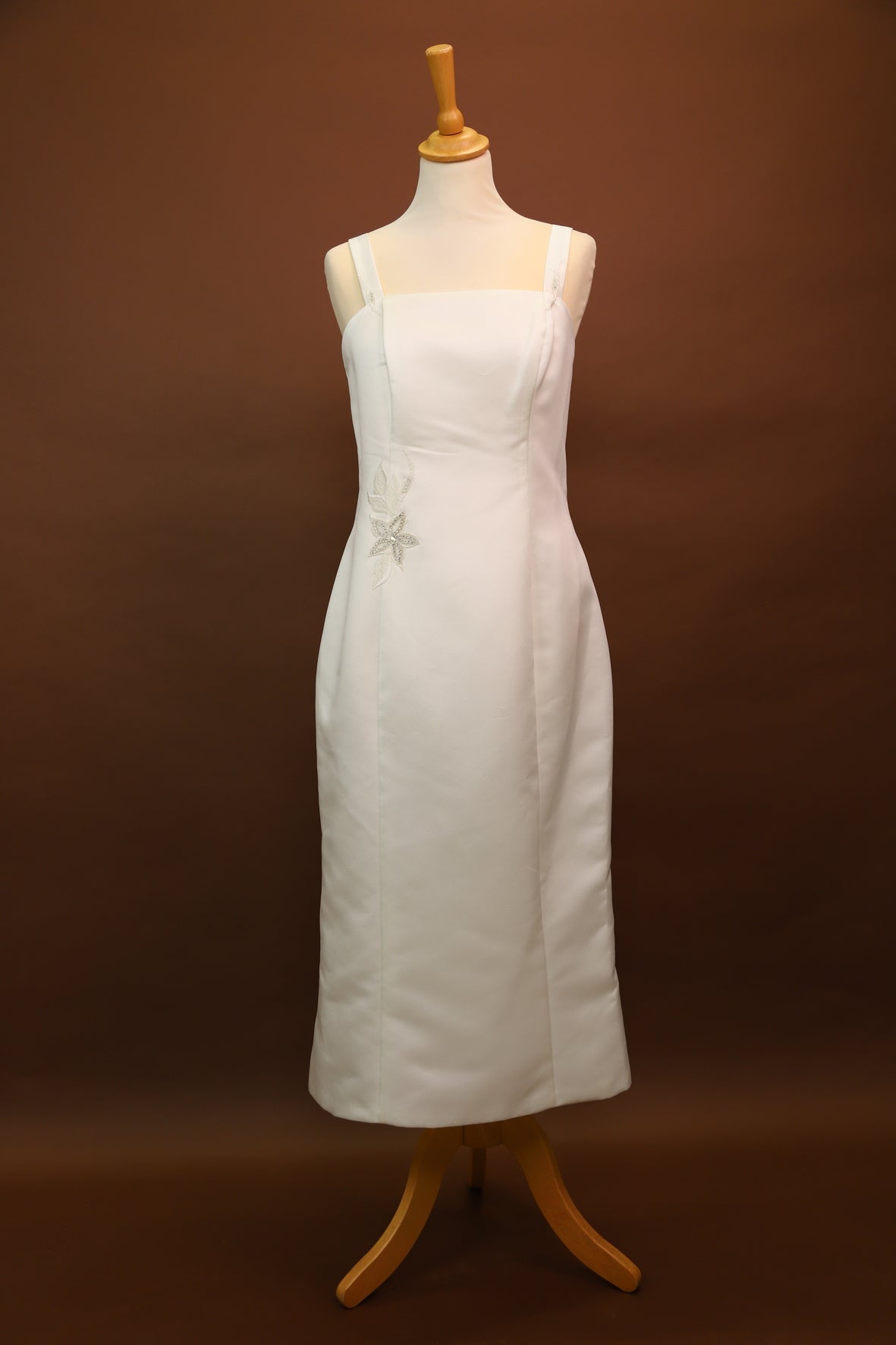 Ensemble mariage blanc : robe et veste Cocktail by Matrimonia taille XL