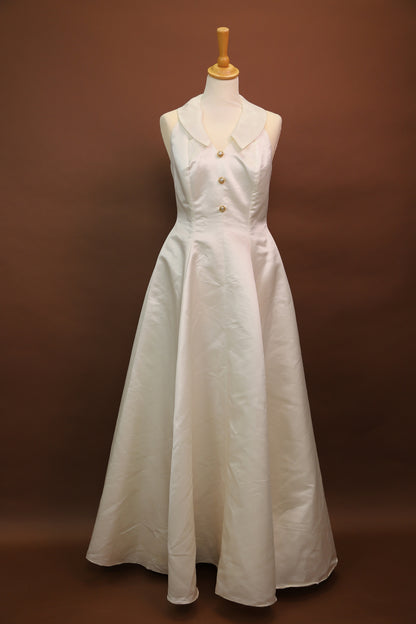 Robe de mariage blanche avec doublure, dos nu, Mariée Rama, XS