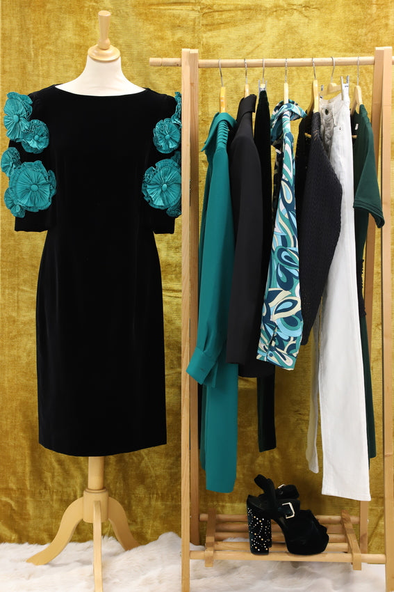 Robe verte Sandro Taille M - NEUF