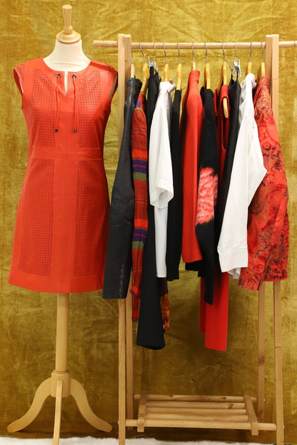 Robe rouge Diane von Furstenberg Taille XL