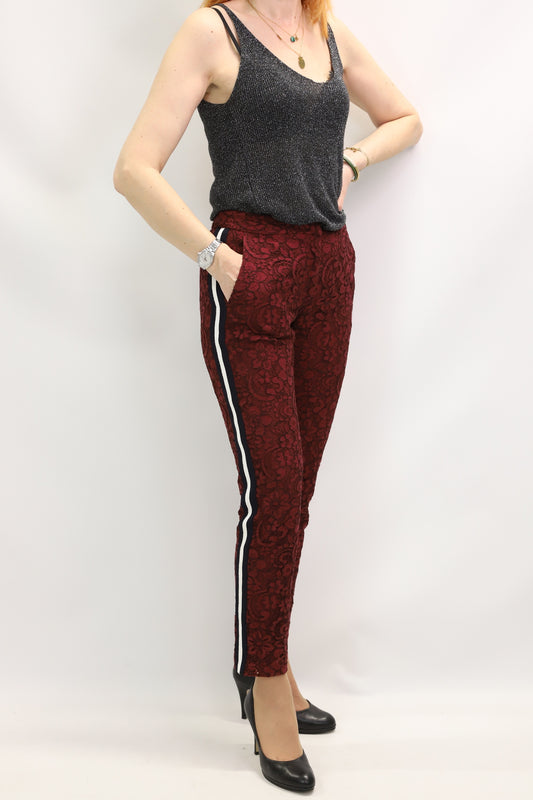Pantalon bordeaux Claudie Pierlot Taille S - NEUF