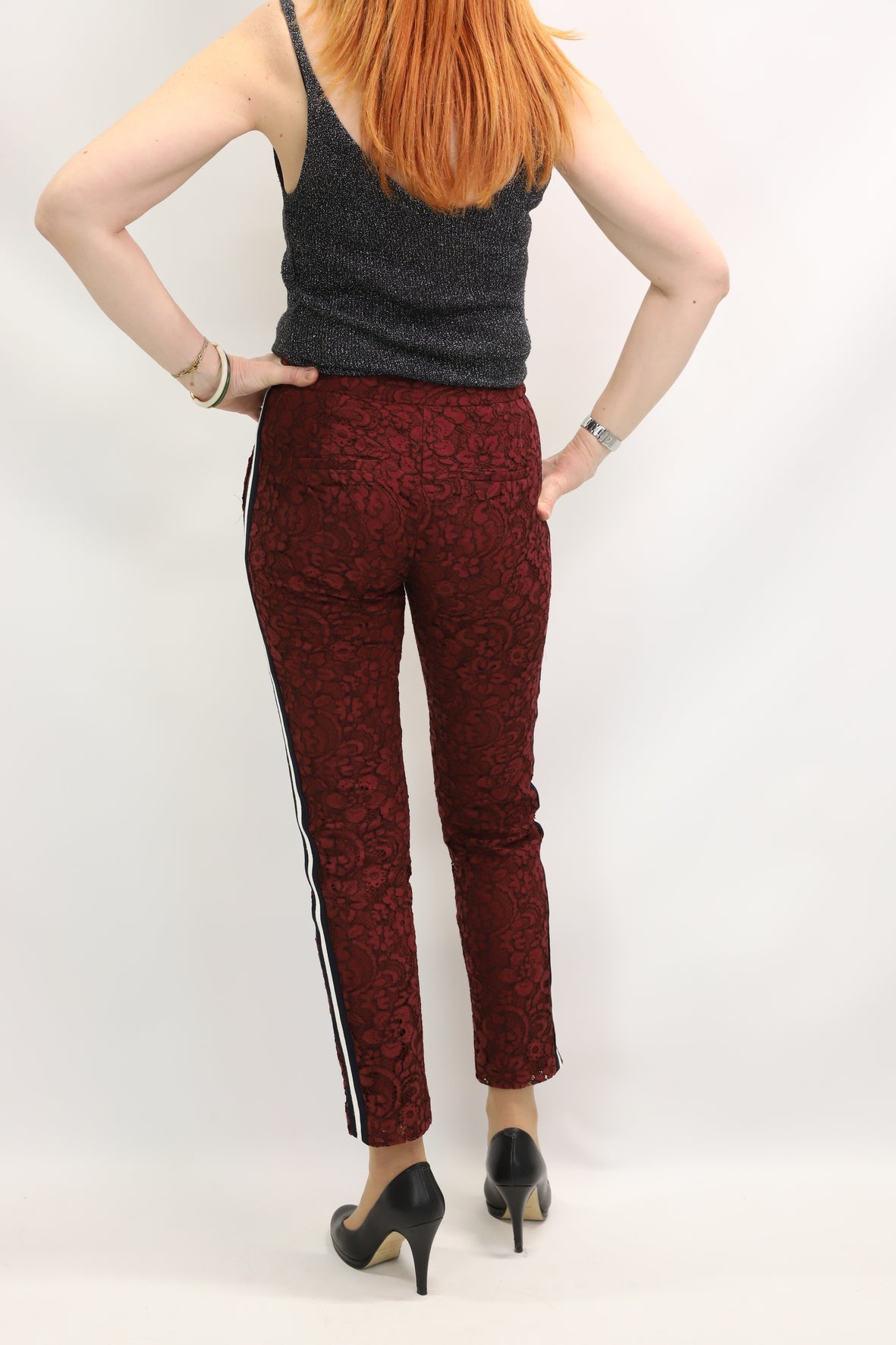 Pantalon bordeaux Claudie Pierlot Taille S - NEUF