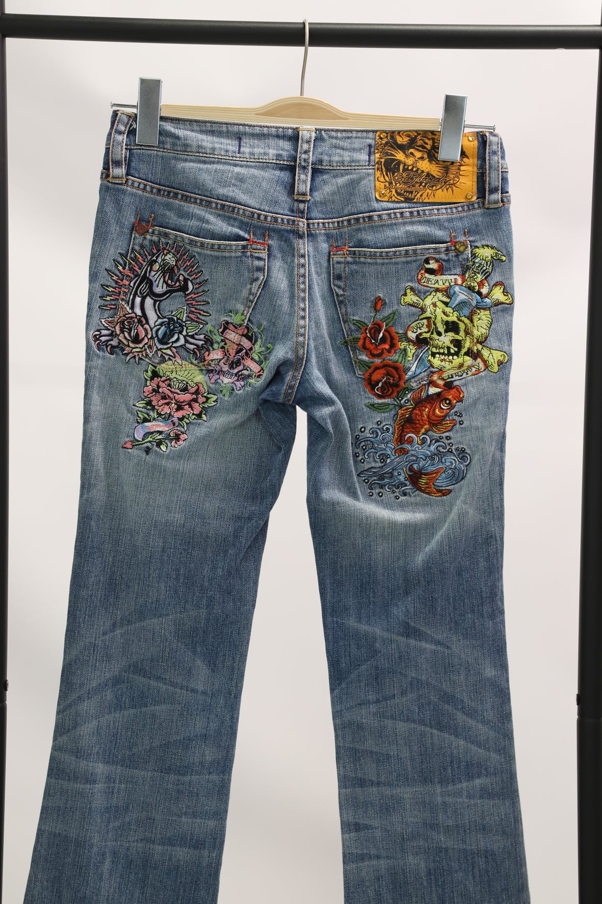 Jean bleu Christian Audigier Taille XS