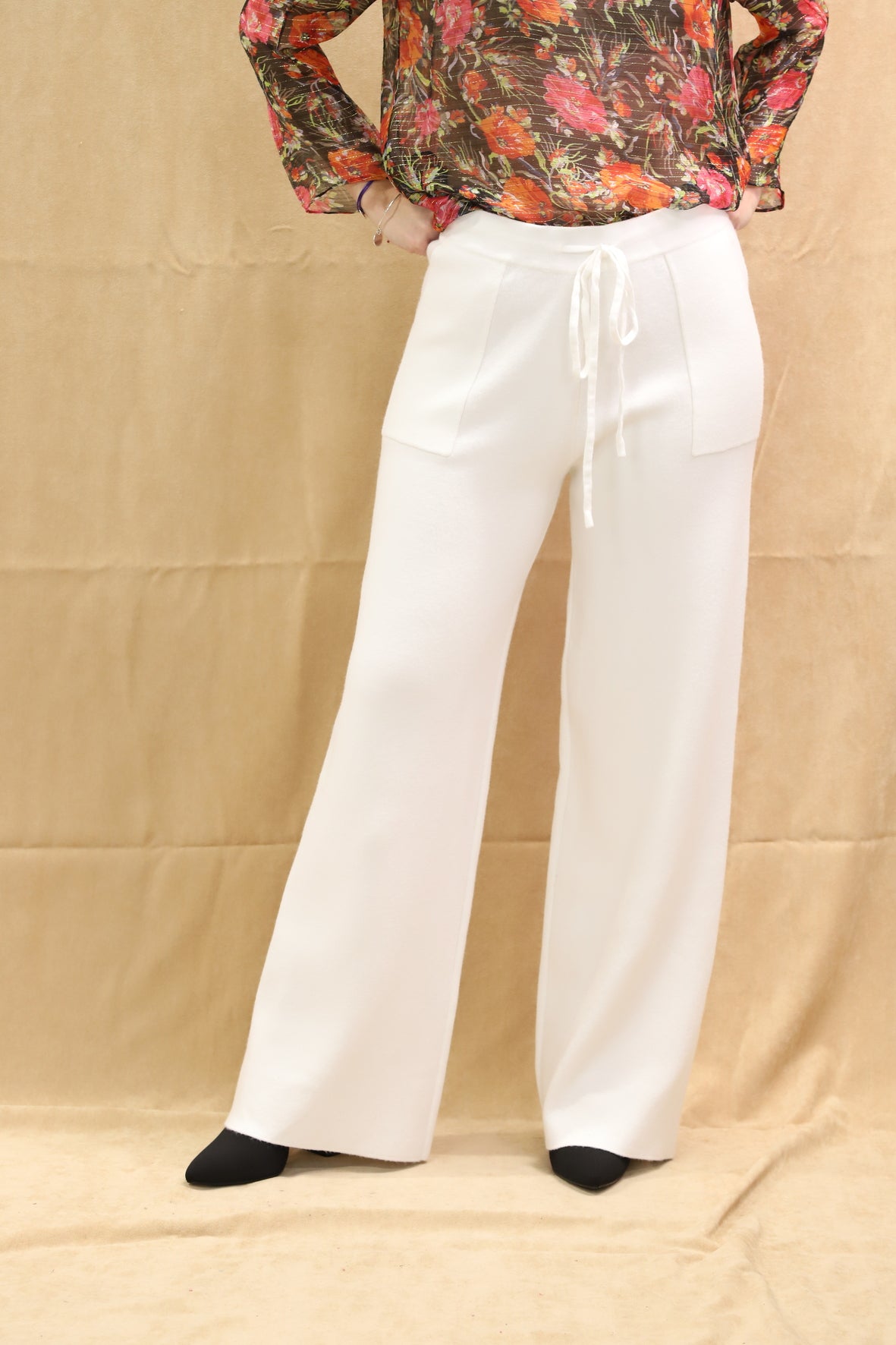 Pantalon blanc Cécile Wang Taille S - NEUF