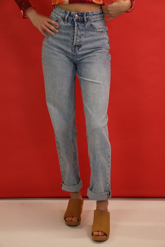 Jean bleu délavée H&M Taille XS