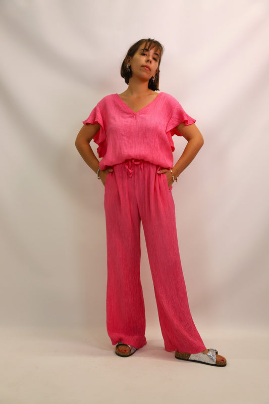 Tee shirt rose Made in Italy Taille M