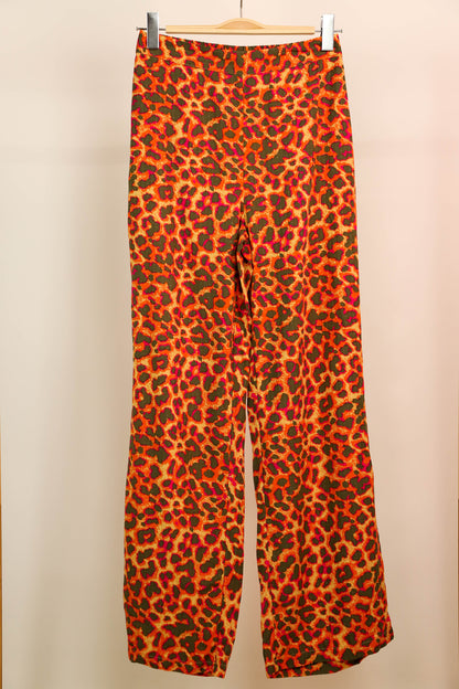 Pantalon fluide orange Vila Taille S