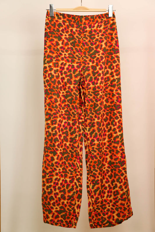 Pantalon fluide orange Vila Taille S