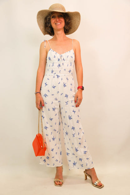 Combinaison pantalon blanche H&M Taille S