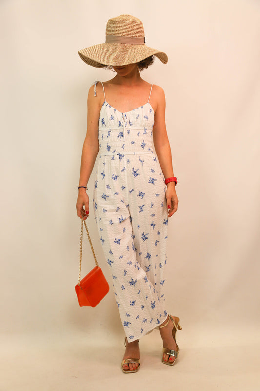 Combinaison pantalon blanche H&M Taille S