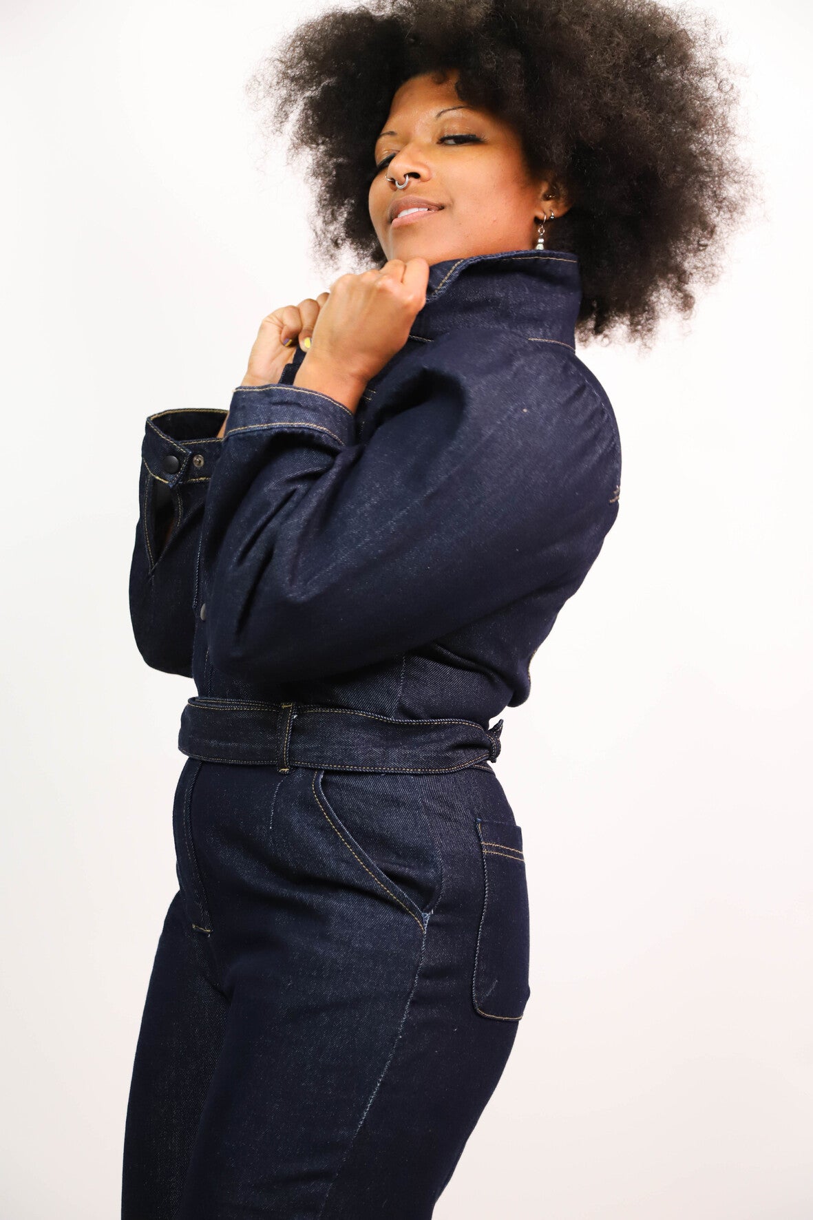 Combinaison pantalon en jean Sinéquanone Taille M