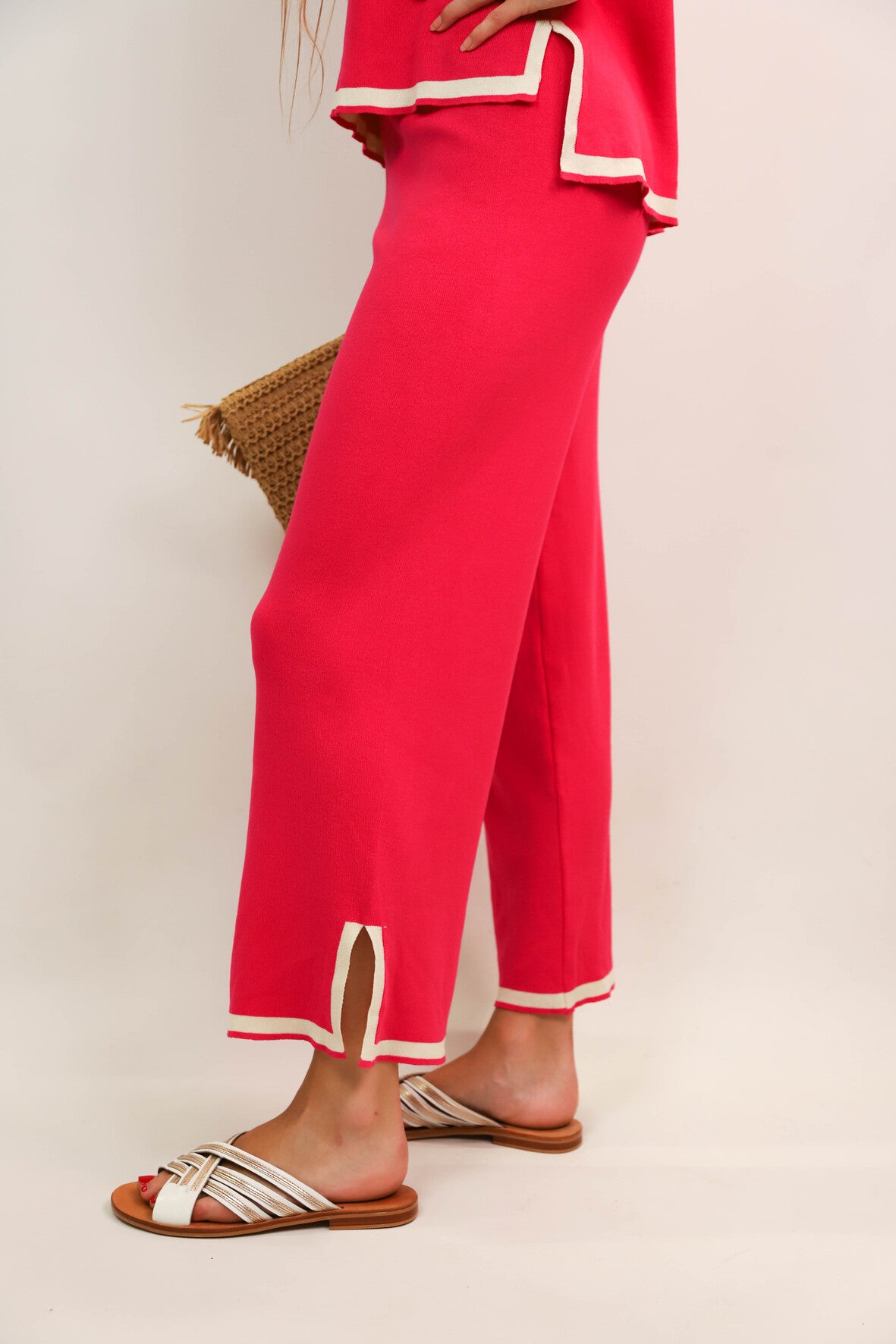 Pantalon fluide rose Taille XS