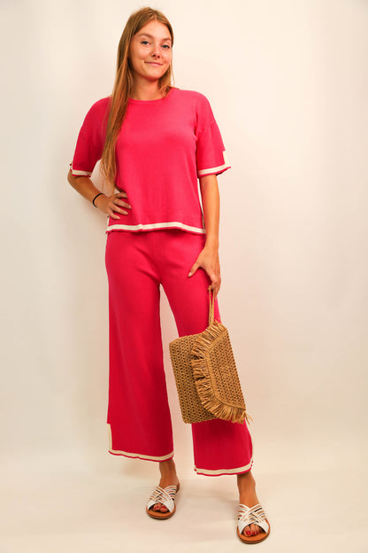 T-Shirt rose Taille XS