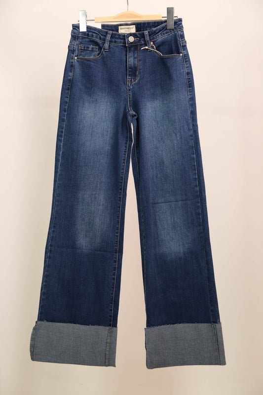 Jean flare bleu Nina Carter Taille S - NEUF