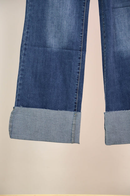 Jean flare bleu Nina Carter Taille S - NEUF