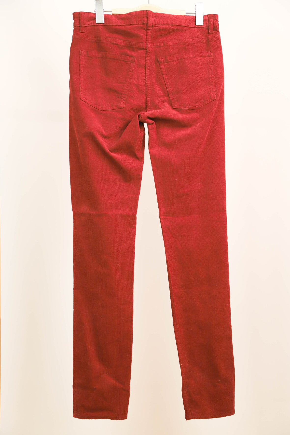 Pantalon rouge bordeaux en velours côtelé  Zadig et Voltaire, Taille L