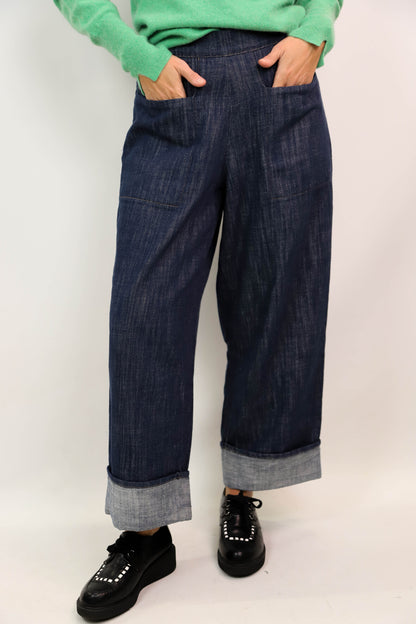 Jean large bleu O'Men Taille S