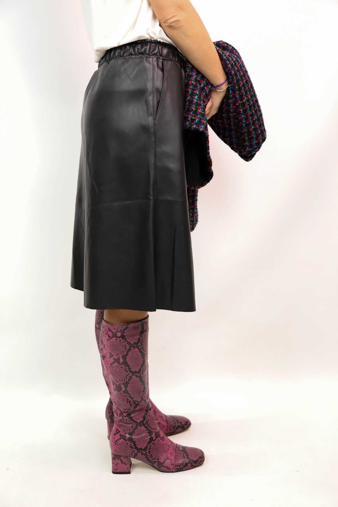 Pantalon similicuir Senes Taille Unique
