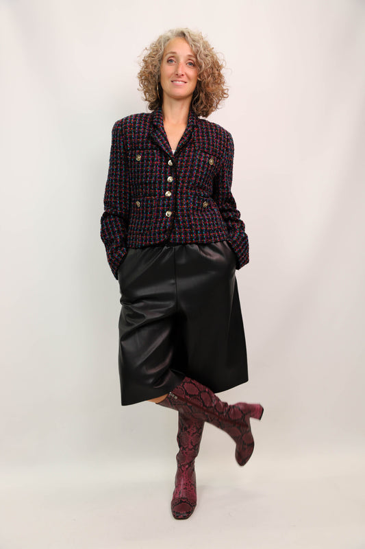 Pantalon similicuir Senes Taille Unique