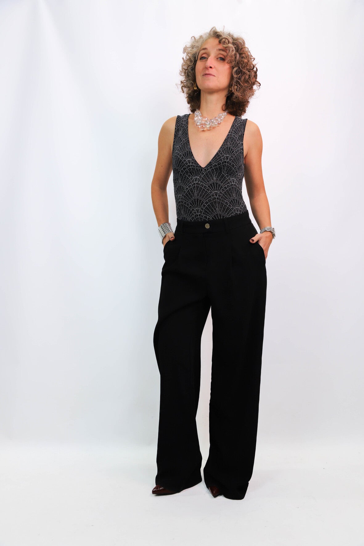 Pantalon noir Morgan Taille S