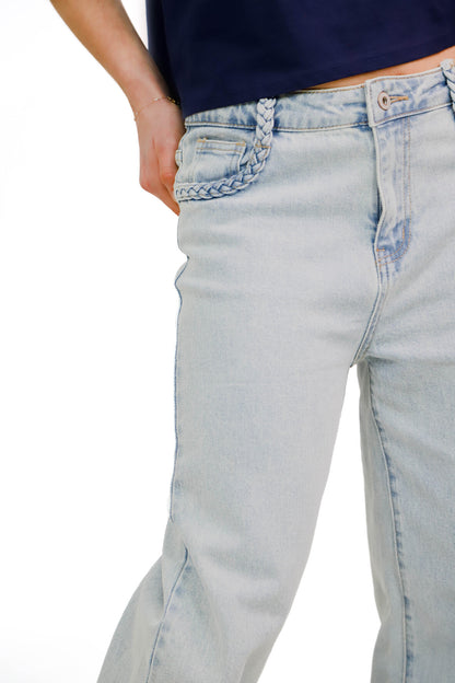 Jean bleu délavé Musy Muse Taille S