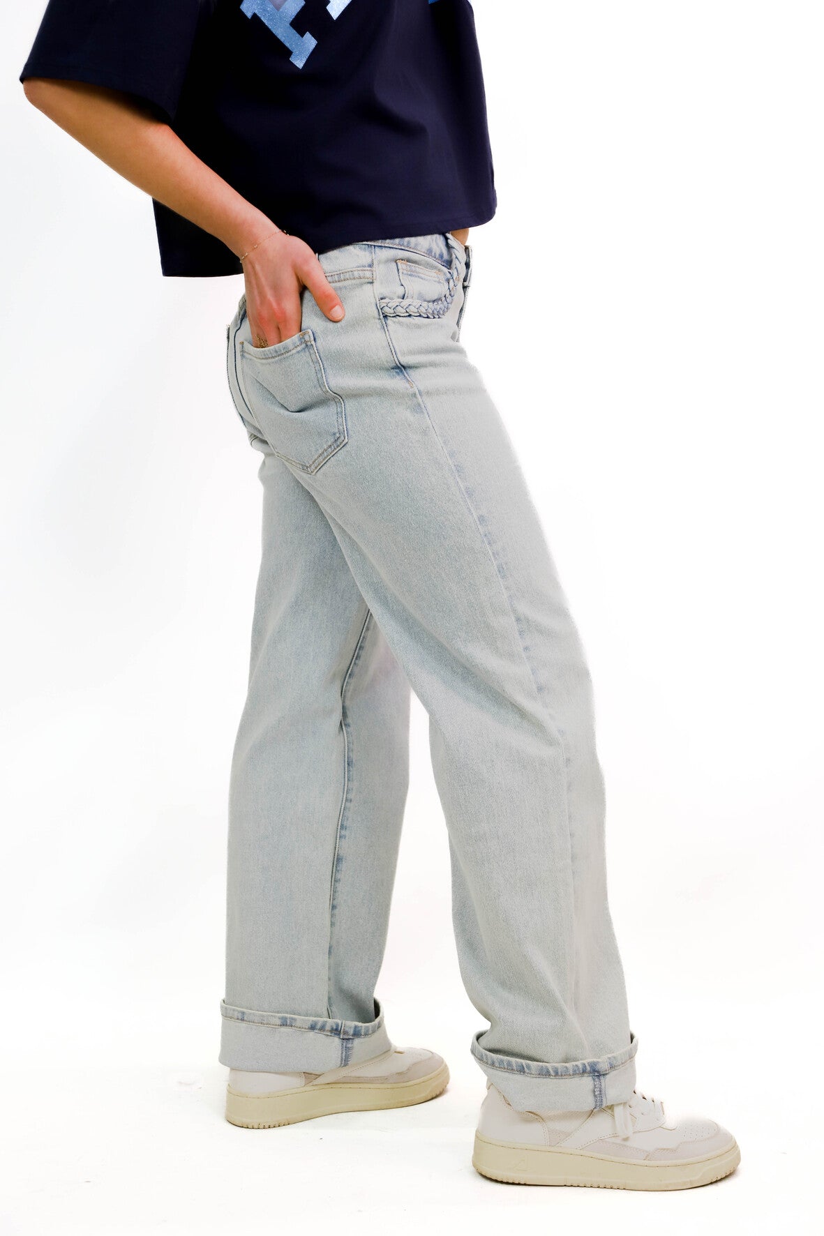 Jean bleu délavé Musy Muse Taille S