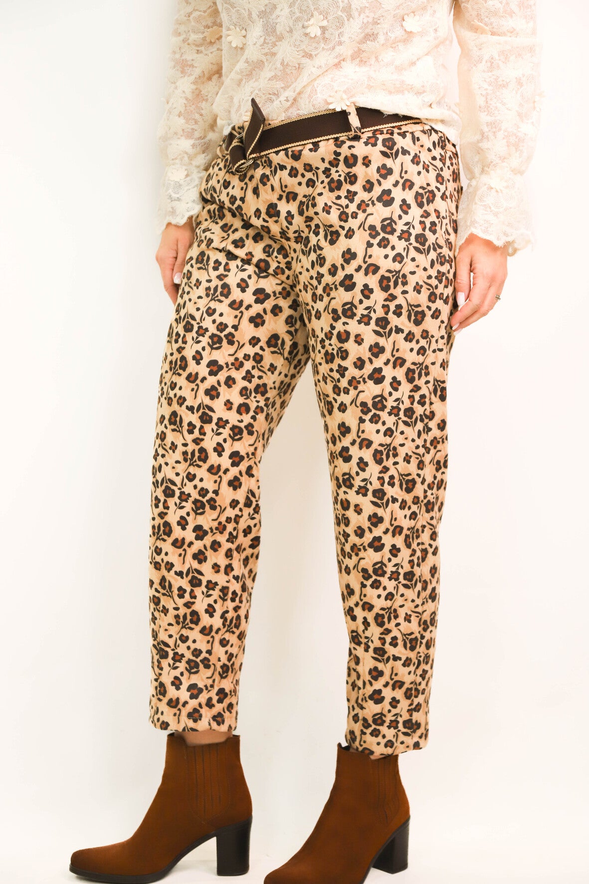 Pantalon léopard Taille M