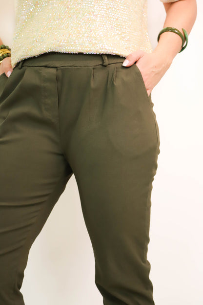 Pantalon kaki Lacomy Taille M