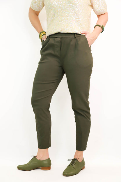 Pantalon kaki Lacomy Taille M