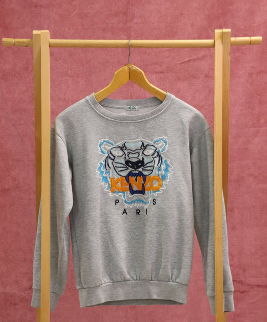 Sweat Gris Kenzo Taille S