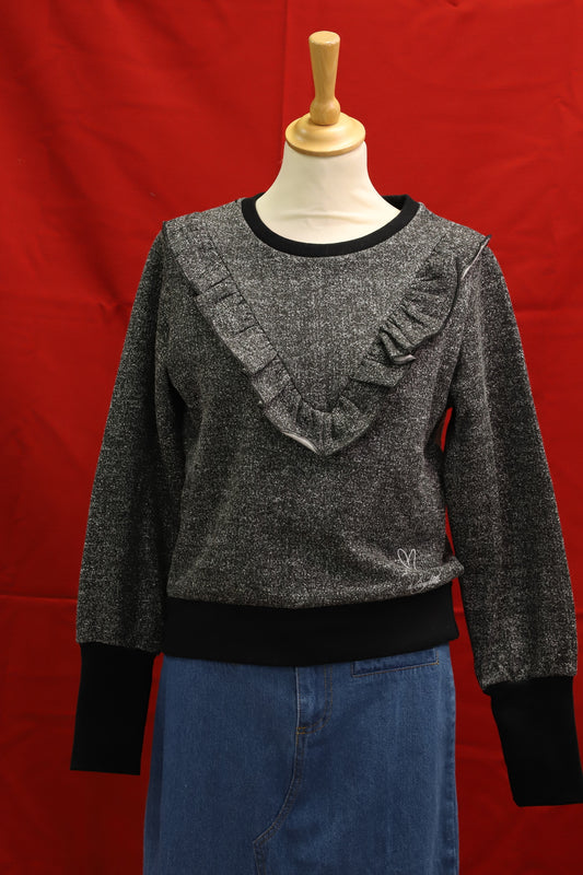 Sweat gris À Bicyclette taille S - NEUF