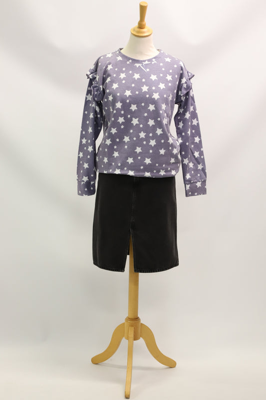 Sweat violet À Bicyclette taille S