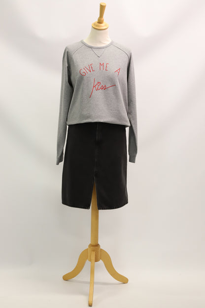 Sweat gris À Bicyclette taille M - NEUF