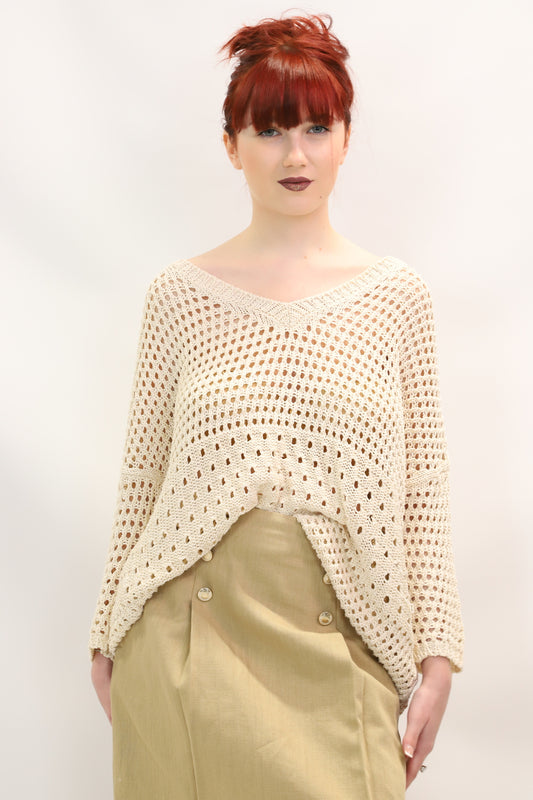 Pull beige Massimo Dutti Taille M