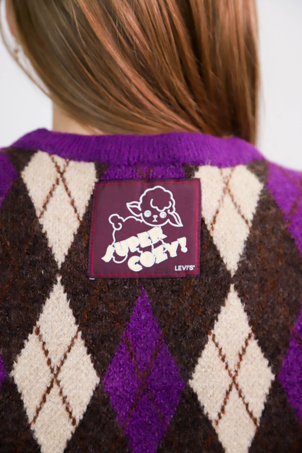 Pull sans manches violet Taille S