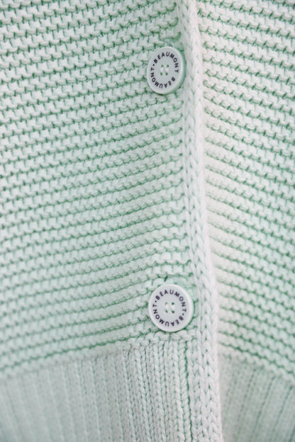 Gilet en maille vert Beaumont Taille S