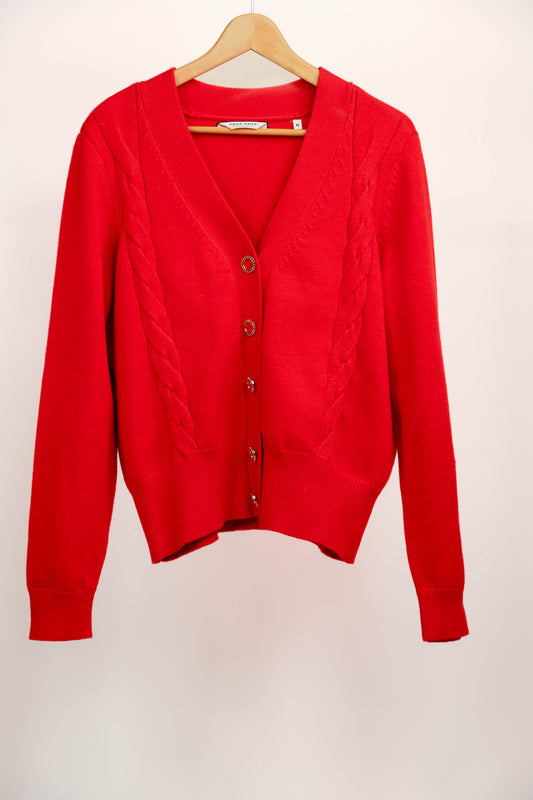 Gilet rouge La Halle Taille XL