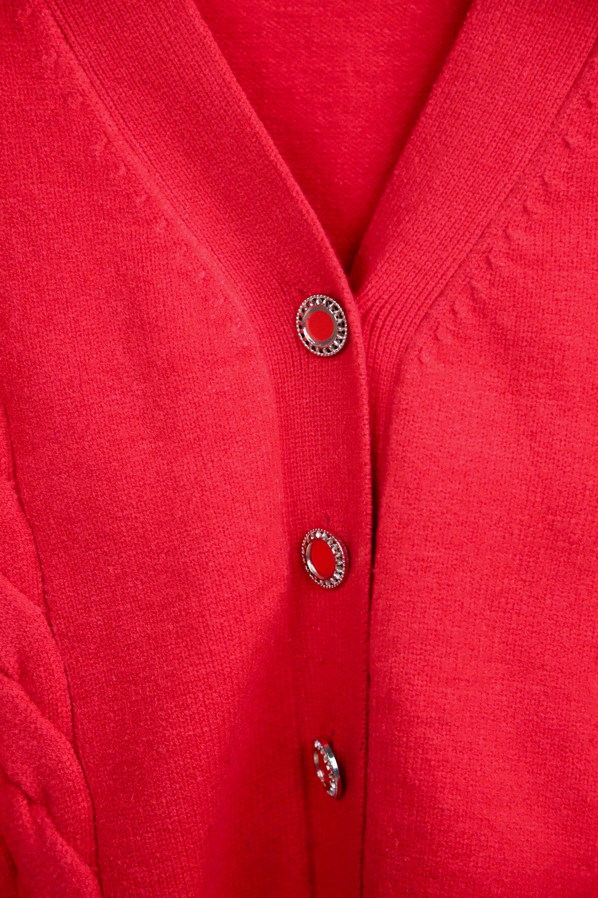 Gilet rouge La Halle Taille XL