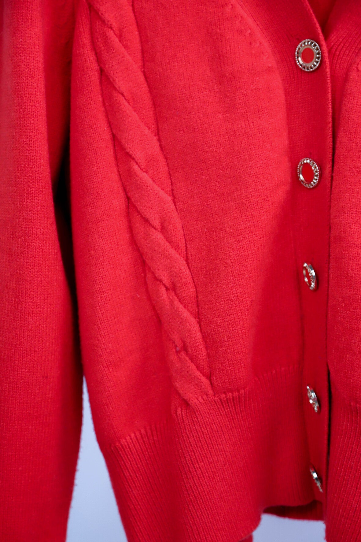 Gilet rouge La Halle Taille XL