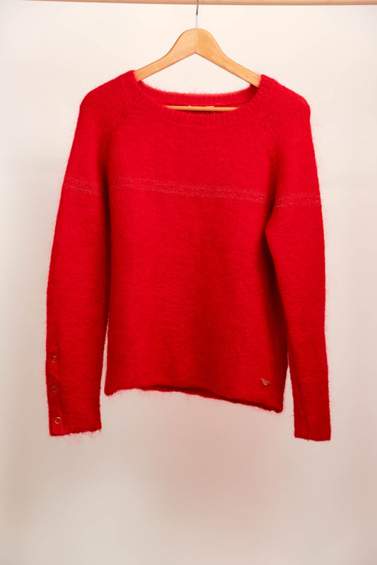 Pull rouge Orfeo Taille S/M