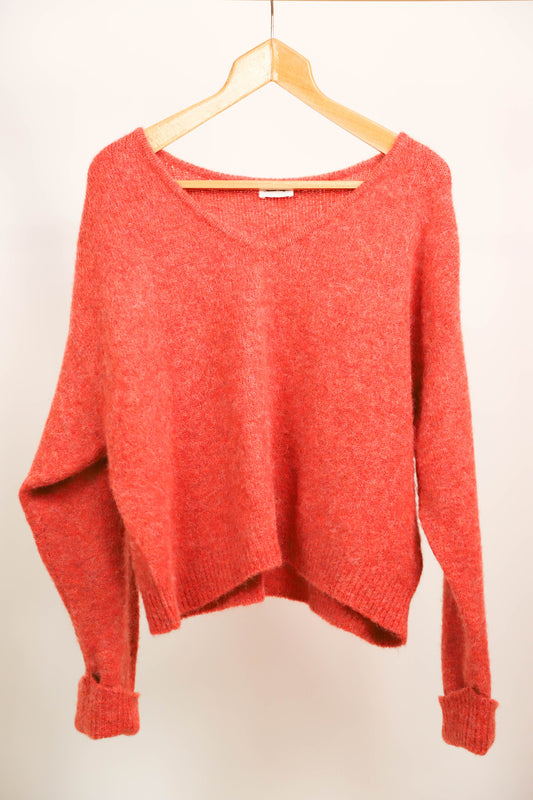 Pull rouge American vintage Taille M